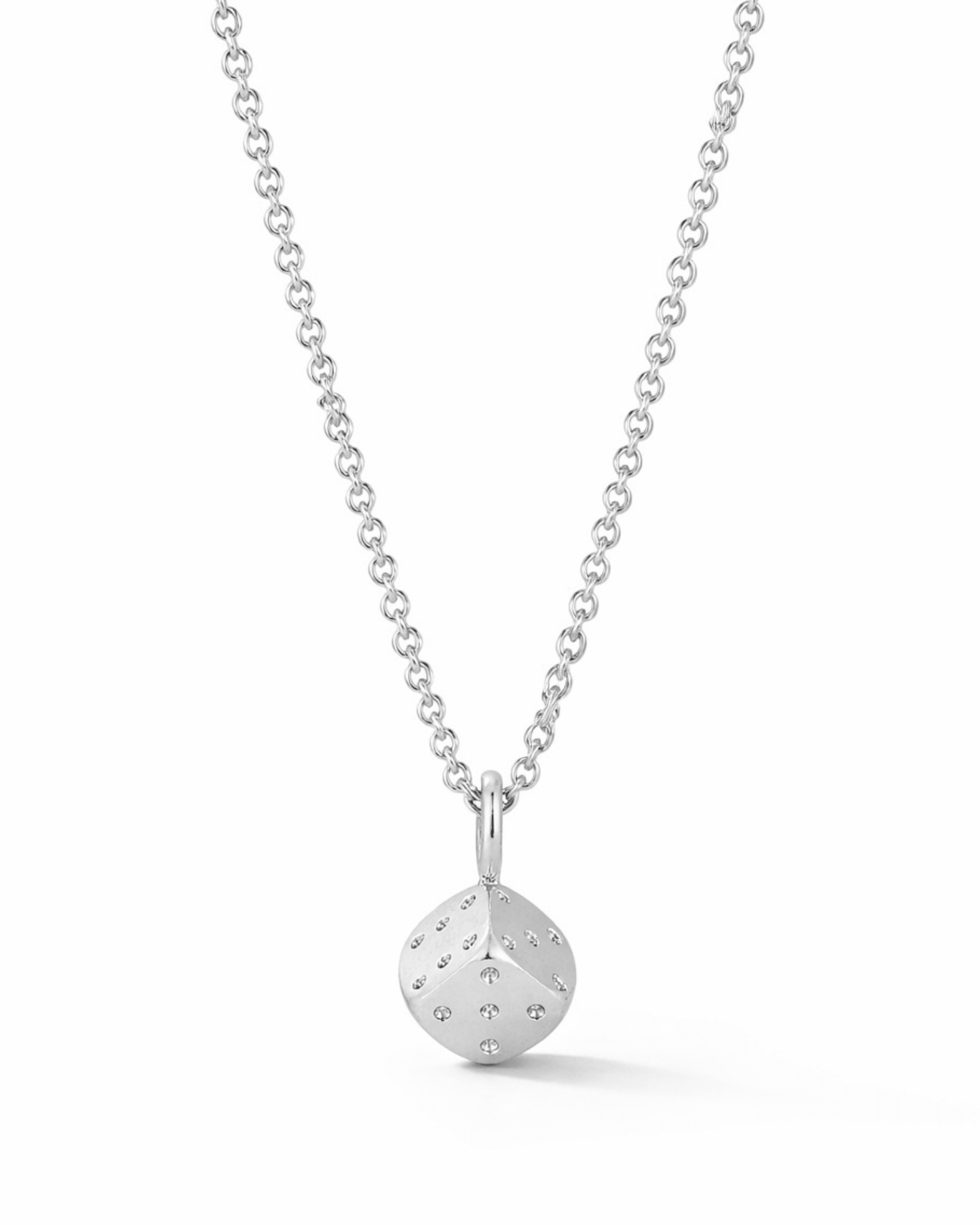 Lucky Dice Necklace in Silver - Billy