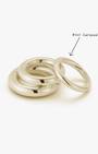 Mini Carousel Ring in Gold - Billy