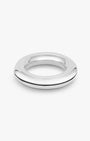Notched Jumbo Carousel Ring in Silver - Billy