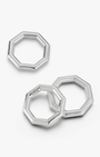 Octagon Ring in Silver - Billy