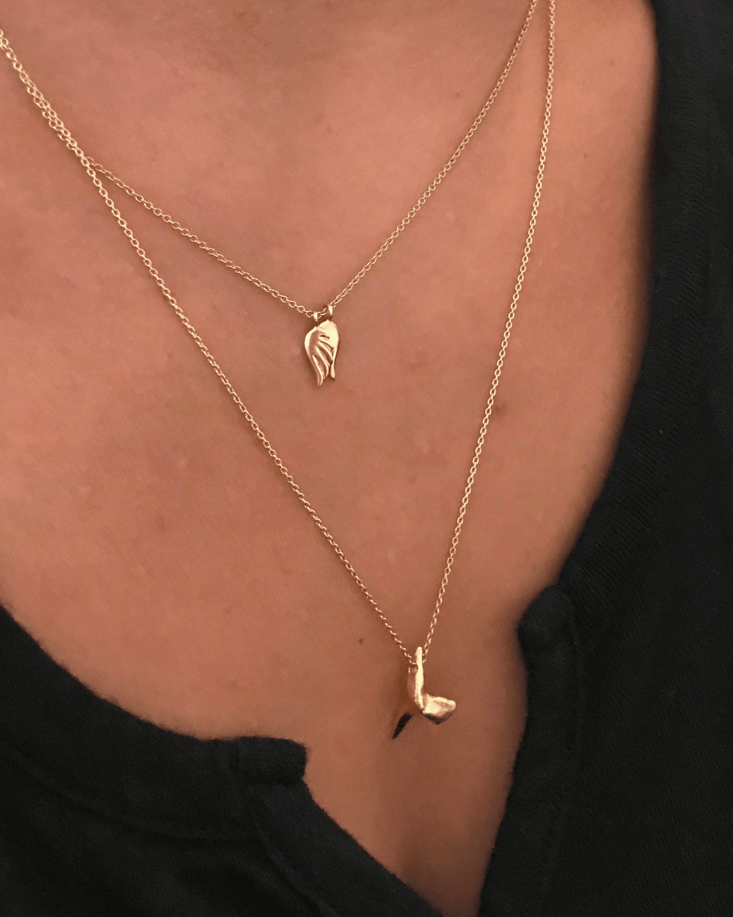Small Gold Shark Tooth - Billy