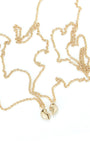 Split Heart Necklace Set in Gold - Billy