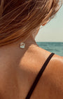 Star of David / Chai Tag Necklace in Gold - Billy
