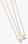Star of David / Chai Tag Necklace in Gold - Billy