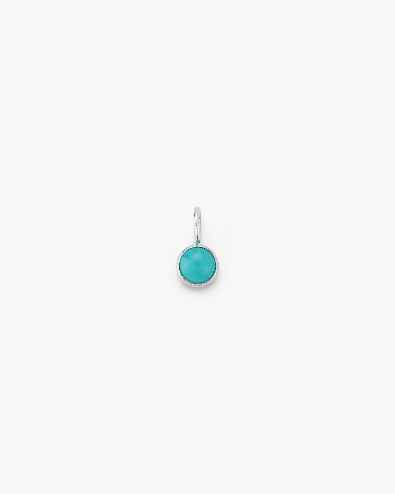 Turquoise Drop in Silver