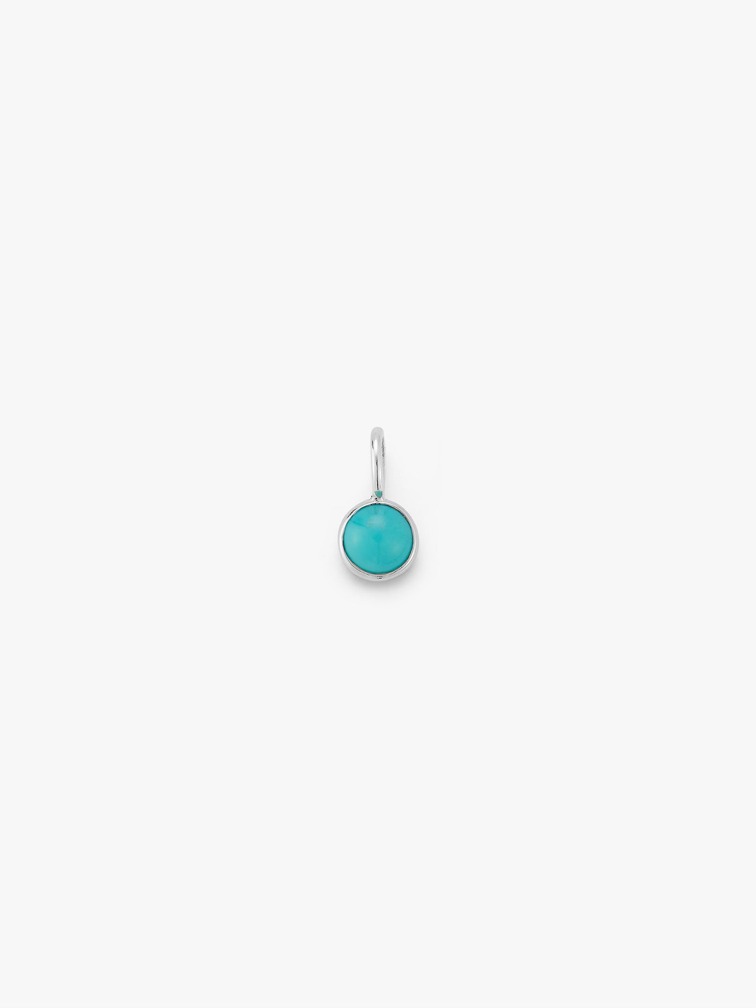 Turquoise Drop in Silver