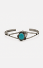 Vintage Turquoise Flower Cuff - Billy
